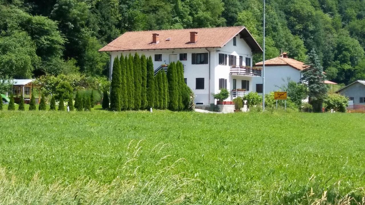 Hotel Sobe Baca Most na Soči Exterior foto